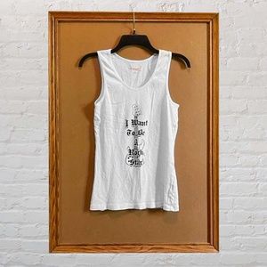 Maurices Lounge White Tee Shirt Size Large